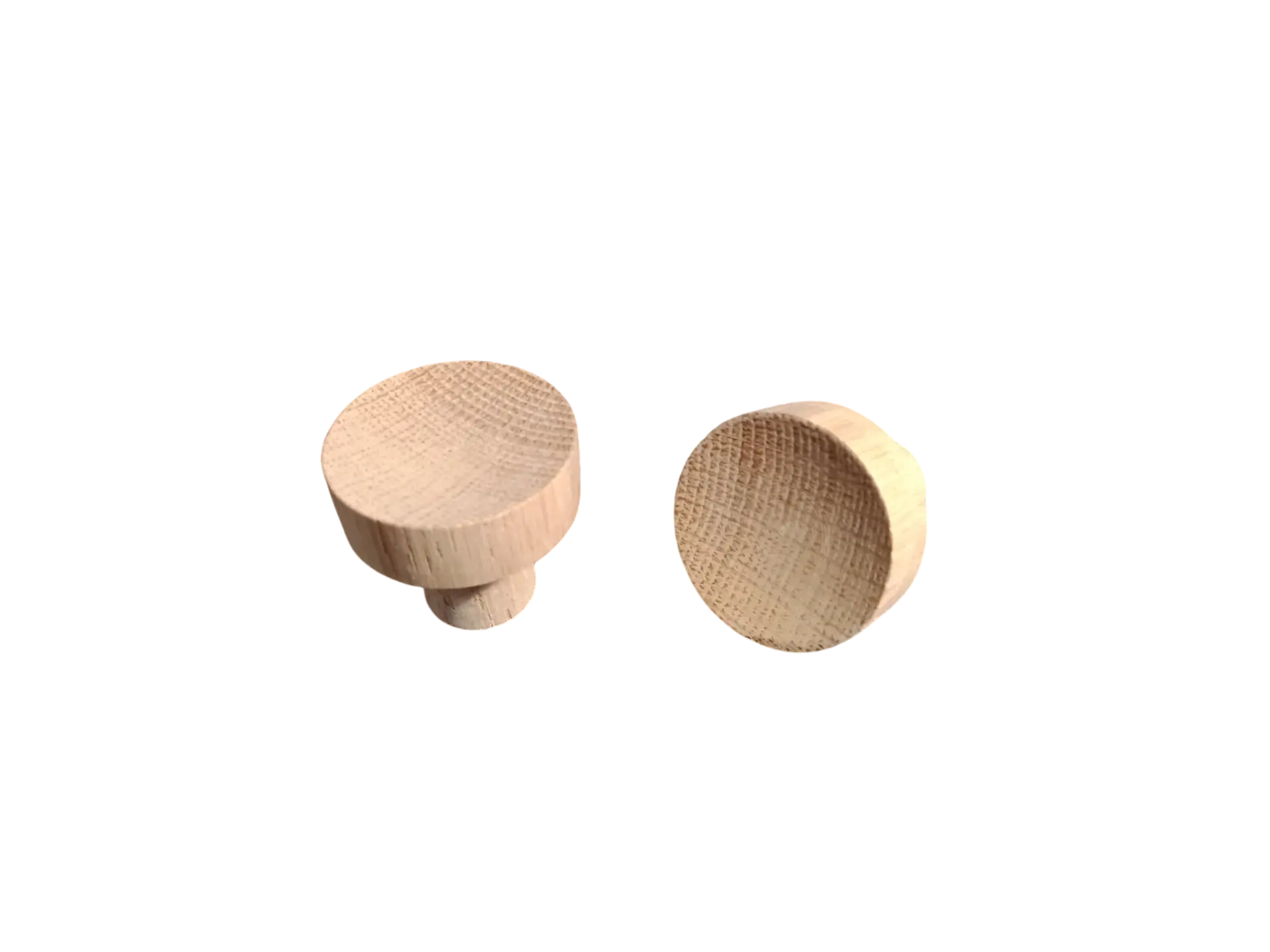 Pomo de puerta de roble macizo